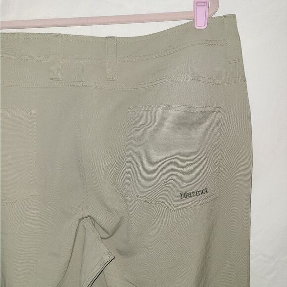 Marmot Men's Hiking Military Green Pants Size 40 - Picture 4 of 8
